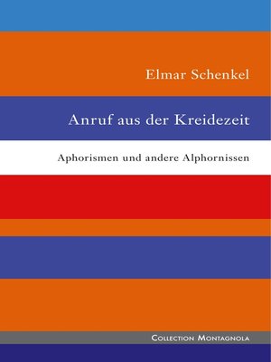 cover image of Anruf aus der Kreidezeit